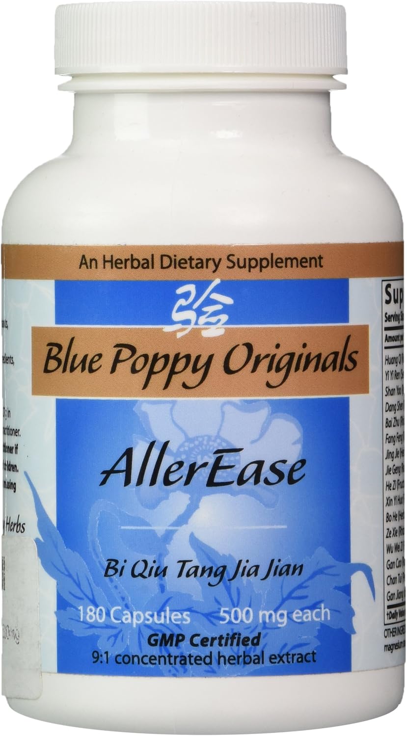 Blue Poppy - Aller Ease 180 cápsulas 500 mg
