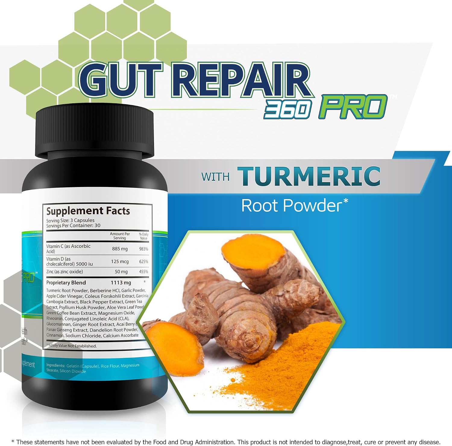 Gut Repair 360 Pro - Suplemento para la Reparación Intestinal