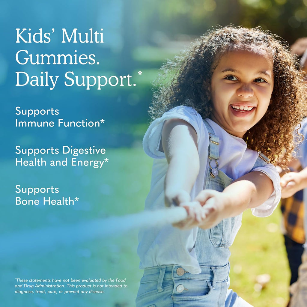 Garden of Life Vitamin Code Kids Multivitamin Gummies with Iron and Probiotics for Immune Health, Digestive Support & Energy Support, Vegan, Gluten-Free, Non-GMO, Orange Flavor, 90 Gummies