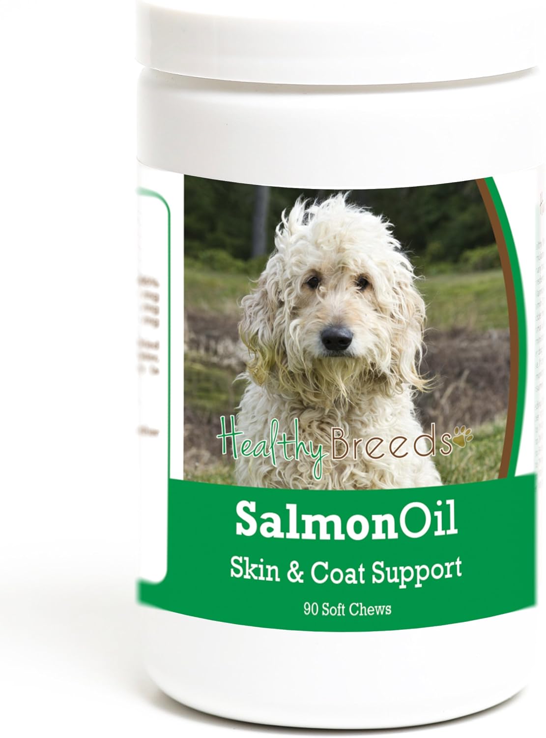 Healthy Breeds Goldendoodle Salmon Oil Soft Chews 90 Count – Image 1