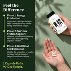 NutraBio Methyl B-12 2000mcg – 90 Cápsulas Vegetales