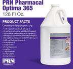 PRN Pharmacal Optima 365 - Suplemento nutricional de ácidos grasos esenciales para perros y gatos - con Omega-3, Omega-6, Omega-9 y vitaminas - Apoya la salud de la piel y el pelaje - 3.785 L