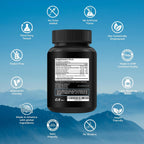 Altitude Assist - Prevención del Mal de Altura - Alivio para Deportes de Montaña - No Transgénico, Vegano, Keto - Fórmula para Aclimatación - HumanX