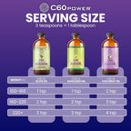 C60 Power en Aceite de Aguacate Orgánico - 473 ml