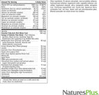 NaturesPlus Source of Life Sin Hierro - 180 Mini-Comprimidos - Complejo Multivitamínico y Mineral