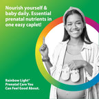 Rainbow Light Prenatal Multivitamin One + Probióticos - 150 Caplets