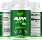 (5 Paquetes) Burn Jar Pro - Cápsulas de Sal Rosa BurnJar Pro, Fórmula Avanzada, 300 Cápsulas para 5 Meses