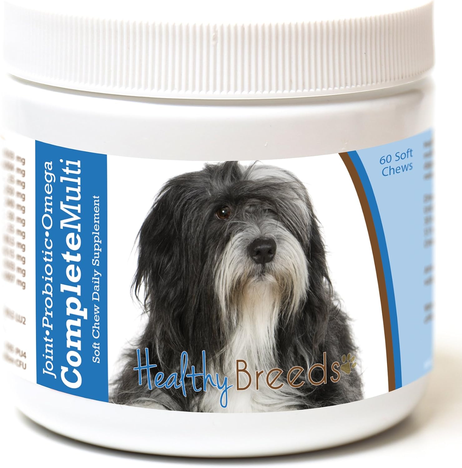 Healthy Breeds Lhasa Apso Multivitamínico Completo en Masticables Blandos 60 unidades
