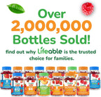 Lifeable Multivitamínico y Multimineral con Hierro para Niños - 150 Comprimidos Masticables Sabor Uva y Bayas