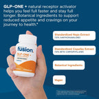 Bariatric Fusion GLP-1 Plus - Suplemento Natural con Extracto de Copaiba y Lúpulo - 30 Cápsulas