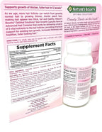Nature's Bounty Suplemento para el Cabello con Biotina, Silicio y Arginina, 90 Cápsulas