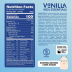 Naked Vanilla Kids Daily Essentials - Batido de Proteínas Orgánico para Niños