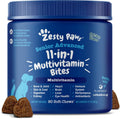 Zesty Paws Multivitamínico para Perros Senior - Snacks con Glucosamina, Probióticos y Omega-3 - 90 uds.
