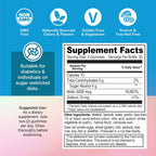 YUM-V'S Gominolas de Biotina sin Azúcar – 5.000 mcg – 60 uds.