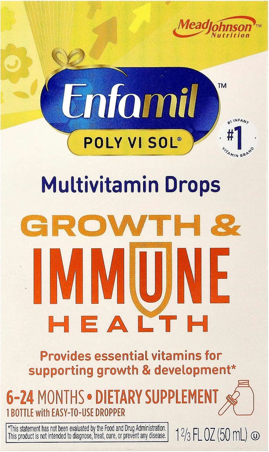 Enfamil Poly-Vi-Sol Gotas Multivitamínicas para Bebés - 49 ml
