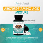 AminAvast Kidney Support - Suplemento para apoyo renal en perros (1000 mg, Pack de 3, 60 cápsulas)