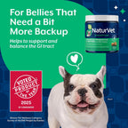 NaturVet Probióticos y Enzimas Avanzados PB6 - Chews blandos para perros, 120 unidades
