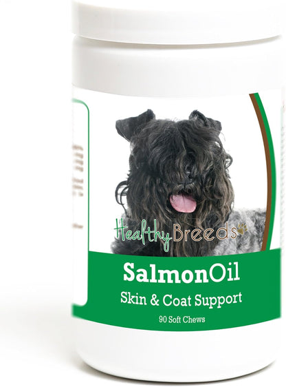 Healthy Breeds Kerry Blue Terrier Salmon Oil Soft Chews 90 Count – Image 1