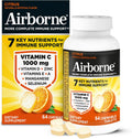 Airborne Chewable Vitamin C Tablets 1000 mg, 64 Count - Citrus Flavor