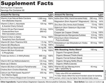 NATURELO Multivitamínico Postnatal - – Hierro suave (bisglicinato de hierro): contribuye a la formación normal de – Image 3