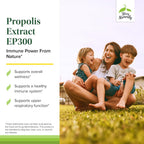 Terry Naturally Propolis Extract EP300 - 60 Comprimidos Masticables para Apoyo Inmunitario y Respiratorio