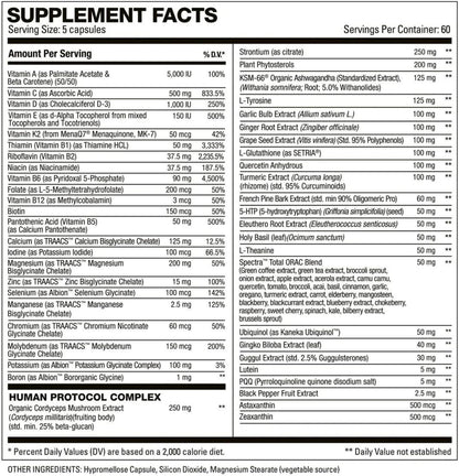 HD MUSCLE VitaHD Essential Multivitamin | – Ubiquinol: la forma activa de la coenzima Q10, esencial para la – Image 2