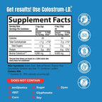 Colostrum-LD con Sistema de Liberación Liposomal - Polvo de Calostro - Sin Gluten, Bajo en Lactosa - 68 Dosis - 340g Vainilla