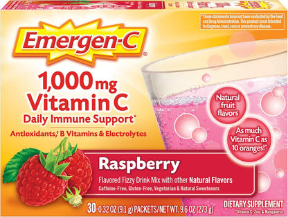 Emergen-C Original Formula Vitamina C 1000mg – Más vitamina C que 10 naranjas por dosis: 1000 mg de vitamina C – Image 1