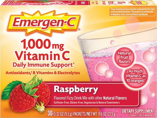 Alacer Emergen-C Frambuesa, 30 Sobres