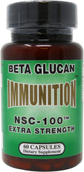 Immunition NSC 100 Beta Glucan Extra Strength - 10 mg - 60 Cápsulas