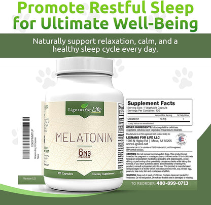Melatonina para Perros y Personas, 6 mg - – Equilibrio del cortisol con melatonina: La ingesta regular de – Image 4