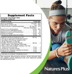 NaturesPlus Heartbeat - 90 Tablets - Vitamin, Mineral and Herbal Complex for Cardiovascular Support - Vegetarian, Gluten-Free