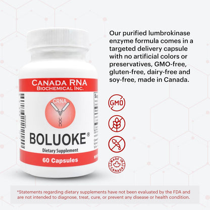 Boluoke Lumbrokinase - 60 Cápsulas - Enzima para el Bienestar Circulatorio – Image 6