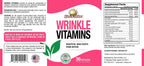 Rise-N-Shine Wrinkle Vitamins - Complemento para la Piel con Colágeno, Resveratrol, Aloe Vera, Semilla de Uva y más (30 Comprimidos)