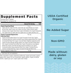 Ancient Nutrition Super Greens con Probióticos, Comprimidos Orgánicos de Superalimentos con Espirulina, Chlorella, Moringa y Probióticos, 30 Servicios, 90 Comprimidos
