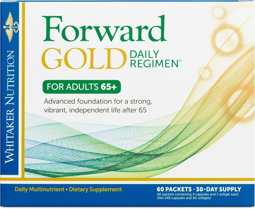 Dr. Whitaker's Forward Gold Multivitamínico 65+ 60 Sobres (30 Días)