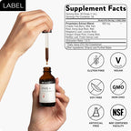 Blisque PMS+ – Suplemento Natural para el Síndrome Premenstrual, Alivio de Cólicos e Hinchazón | Equilibrio Hormonal | Vegano y No-GMO | 59 ml | 59 Dosis