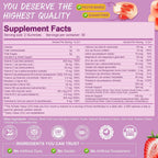 Totaria Multivitamin Gummies Sin Azúcar para Mujeres 14+ con Inositol, Hierro, Folato, Biotina