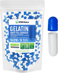 XPRS Nutra Cápsulas Vacías de Gelatina Tamaño 3 - 500 Unidades - Cápsulas de Gelatina Bovinas para Rellenar