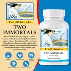 Kan Herbs Two Immortals – Fórmula Herbal Tradicional China para la Menopausia, 120 Comprimidos
