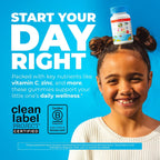 MaryRuth's Kids Multivitamin Gummies - Multivitamínico infantil sin azúcar, 60 gominolas