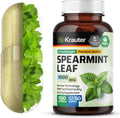 BIO KRAUTER® Cápsulas de Menta Verde - 1000 mg - Vegano - 100 Cápsulas (50 Días)
