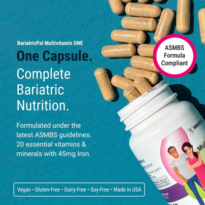 BariatricPal Multivitamin ONE - – Mantener la salud ósea: La vitamina D favorece la absorción de calcio y el – Image 2
