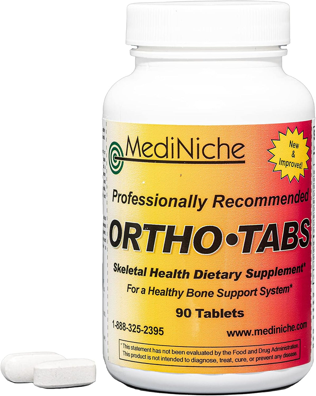 Ortho-Tabs® Suplemento de Vitaminas y Minerales para la Salud Ósea