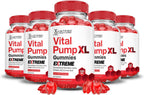 Justified Laboratories Vital Pump XL Extreme 2000MG Performance Gummies (Pack de 5, 300 Gomitas)