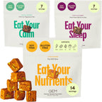 GEM Bite Complete Routine Variety Pack con Multivitamínico Diario, Calma y Ayuda para Dormir