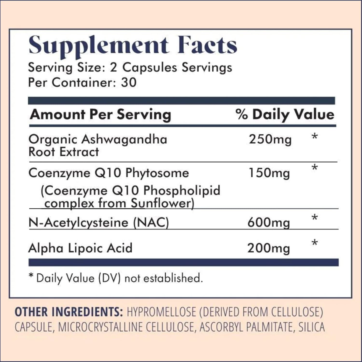 FullWell Fertility Booster - Apoyo a la Concepción para Hombres y Mujeres - Favorece la Calidad del Óvulo y el Esperma - Salud Reproductiva - CoQ10, Ashwagandha, NAC y ALA - 60 Cápsulas, Paquete de 2 (60 porciones)