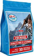 VITAL 4U Premium Daily Multivitamin for Men and Women - 30 Packets