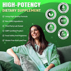 Cadane Citrus Bergamot Supplement | Heart & Immune System | Vegan, Non-GMO – 120 Cápsulas – 40 Días
