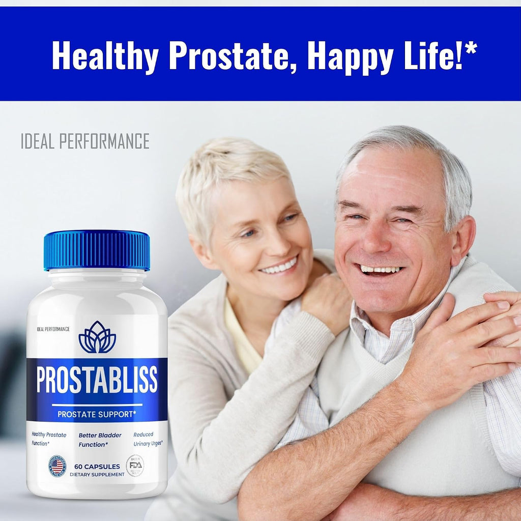 ProstaBliss Cápsulas para la Próstata – Fórmula Natural (60 Cápsulas)